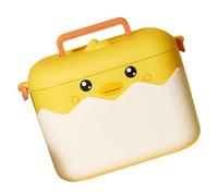 LAPYAPPE Household Medicine Case and Smooth Opening with Polypropylene Material Large Capacity Adorable Pills Organizer for Convenient Carrying at Home or Office