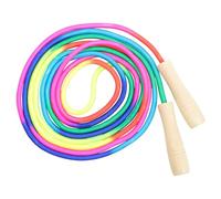 LAPYAPPE Jump Rope Comfortable and Portable Skipping Rope Multi-person with Beech Wood Handles 5 Meter and Physical Education for Fitness, Physical Education, and Outdoor Exercise