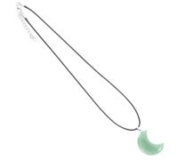LAPYAPPE Large Pendant Necklace Featuring Elegant Jade Craft Jewelry a Simple Structure and Comfortable to Wear Design, for Daily Wear or Club Occasions, Made from Natural Green Jade