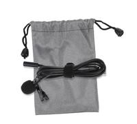 LAPYAPPE Lavalier Microphone USB Type-c Tiny Mic with Headphone Port Sturdy Collar Clip for Sound Recording Live Broadcast Vlog Gaming Compatible with Phone and Computer