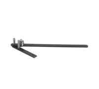 LAPYAPPE Manual Steel Rebar Bender Tool for 2-7mm Wire and Pipe, High-Precision Wear-Resistant Desktop Rod Bending Machine for Fabrication and Demanding Environments