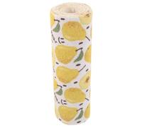 LAPYAPPE Microfiber Kitchen Cleaning Cloths with Pear Print, Lint-free and Tear-resistant Material, for Counter and Stove Cleaning in Kitchen or Shop, Size 25x7.5cm