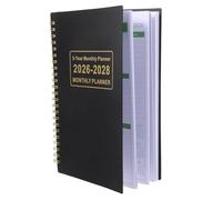 LAPYAPPE Monthly Planner Notebook Efficient Academic Calendar Organizer for Study Work Scheduling Smooth Writing Surface Journal for Task Tracking Goal Planning Diary for Events