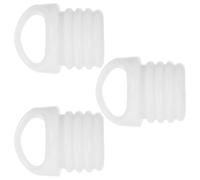 LAPYAPPE Mop Bucket Drain Plug Replacement Set 3 Rubber Plugs 1.18 Inch Diameter Water Outlet Hole Covers for Efficient Leak Control