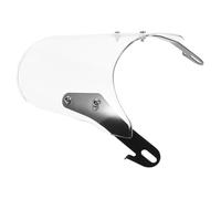 LAPYAPPE Motorcycle Windscreen Front Windshield with Metal and Construction Easy Installation for Various Motorcycle Models Stylish Transparent Wind Deflector for Wind and Rain Protection