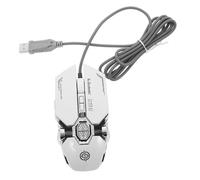 LAPYAPPE Mouse Computer Usb Dpi Buttons Macro Programming Lightweight Design Height Breathing Light