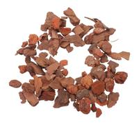 LAPYAPPE Natural Pine Bark Chips for Reptile Bedding and Scenic Embellishment, 100g Bag Rough Surface Texture and Uniform Particle Size, for Forest Scene and Aquarium DIY Nature Bark