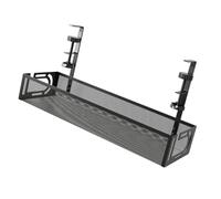 LAPYAPPE Office Strip Storage Rack under Desk Wire Holder Cord Management Basket