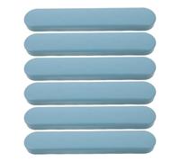 LAPYAPPE Pads and Patient Portable Arm for Toilet Chair Elderly 3pair Replacement Armrest Commode with Ergonomic Support Soft Corners, Plastic Comfort Bedside