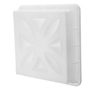 LAPYAPPE Plastic Decorative Concrete Mould for Rapid Hollow Brick Shaping, 35x35x7.5cm Cement Sculpture Form, Reliable Outdoor Use for Building Projects and Garden Borders