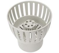 LAPYAPPE Pond Drain Filter Basket for Fish Ponds Pvc Anti-clogging Garbage Collecting Tool with Multifunctional Use and Water Circulation Small Sturdy Beige Pool Skimmer Basket