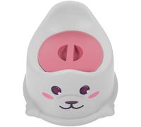 LAPYAPPE Portable Baby Training Potty with Ergonomic Design and Hard-Wearing Pp Material, Suitable for Travel and Car Use, Convenient Children Toilet with Cover for Boys and Girls