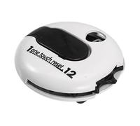 LAPYAPPE Portable Golf Score Counter with Clip Design Lightweight Golfing Stroke Keeper for Hat Glove Belt Bag Attachment Reusable No Battery Required White