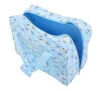 LAPYAPPE Portable Sewing Machine Tote Bag with Hanging Space-Saving Design Travel Organizer with Multiple Storage Pockets for Knitting Crochet Yarn Accessories Trolley Structure for Easy