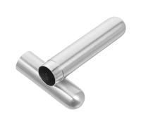 LAPYAPPE Portable Stainless Steel Cigar Case Cylinder with Moisture Keeper for Men, Airtight Travel Humidor Box Protecting Cigars from Environmental Changes, for Business and Travel