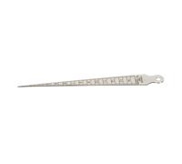 LAPYAPPE Professional Steel Guitar Measuring Ruler for Bridge Gap Height and Neck Spacing Instrument Gauge for Accurate Action Level and String Distance Measurement