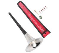 LAPYAPPE Professional Wooden D Key Suona Wind Instrument for Beginners with Reed and Air Chamber, Traditional Chinese Folk Musical Woodwind Suitable for Student Practice and Performance Random Color