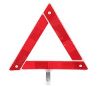 LAPYAPPE Reflective Triangle Folding Safety Sign Red Plastic Driving Warning Triangle Easy to Store Simple Design Emergency Vehicle Road Reflector