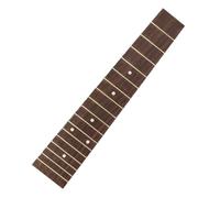 LAPYAPPE Rosewood Ukulele Fingerboard Replacement and Polished Ukulele Fretboard for Concert and Soprano Ukeleles Stable Acoustic Accessory for Rich Sound Performance
