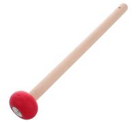 LAPYAPPE Rubber Mallet Traditional Chinese Wooden Handle for Percussion Instruments with Versatile Instrument Use Lightweight Small and Drums for Musical Experience