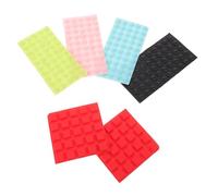LAPYAPPE Self Adhesive Silicone Braille Bump Dots with Stable Structure 250pcs Raised Tactile Stickers or Random Color for Low Vision Individuals for Plastic Boxes and Appliances in Homes