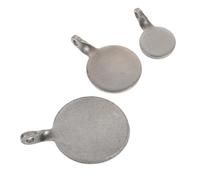 LAPYAPPE Shooting Practice 3pcs Lightweight Stainless Steel with Hanging Design Different Sizes 2/3/4cm Diameter for Outdoor Shooting Training and Accuracy Improvement