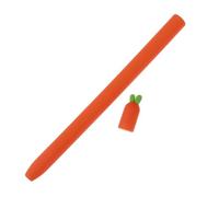 LAPYAPPE Silicone Anti-slip Carrot Shape Pen Case for 2nd Generation Stylus, Protective Stylus Pen Cover with Shockproof Sleeve, Universal Silicone Stylus Holder for Tablet Accessories