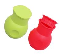 LAPYAPPE Silicone Chocolate Melting Pot Heat Butter and Milk 2pcs with Removable Lid Easy to Use Baking Pouring Tool for Microwave Use for DIY Making and Popcorn Preparation
