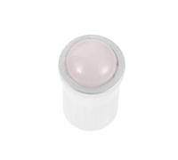 LAPYAPPE Silver Metal Tuning Fork Holder Base with Rose Quartz for Stable Support and Tuning Fork Storage, Elegant Design Suitable for Yoga and Home Use,