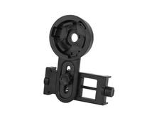 LAPYAPPE Smartphone Camera Adapter Phone Mount for Telescope and Binocular Spotting Scope Compatible Monocular Microscope Suitable for Outdoor Nature Photography Black
