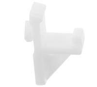 LAPYAPPE Stainless Steel Freezer Door Clips Refrigerator Shelf Brackets Fridge Shelf Supports for Home and Commercial Use Sturdy Refrigerator Support Snaps Compatible with Haier Freezer