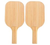 LAPYAPPE Table Tennis Racket for Blind Persons Ergonomic Grip Design and Sound Feedback Technology, Wooden Paddle for Sports Education and Training Sessions