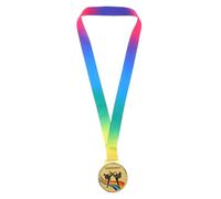 LAPYAPPE Taekwondo Gold Medal for Competition and Elegant Design Sports Achievement Award for Events and Ceremonies Martial Arts Enthusiasts