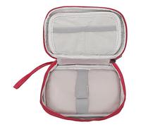 LAPYAPPE Travel Cord Organizer Electronics Accessories Bag for Cables Chargers and Earphones Durable Storage Case for Tech Supplies and Travel Essentials Wine Red