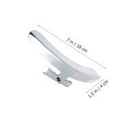 LAPYAPPE Universal Metal Banjo Armrest Guard Plate Banjo Protection Armrest Sturdy Metal Material Musical Instrument Pickguard and Folk Instruments