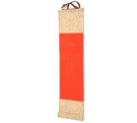 LAPYAPPE Vintage Red Calligraphy Blank Scroll Paper for Chinese Painting and Writing, Wear-resistant Cloth and Paper Material, Suitable to Decorate Your Home Or Practice Traditional Chinese