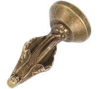 LAPYAPPE Virgin Mary with Realistic Design Brass Miniature Religious Statue Figurine Hardwearing Material, Portable Desk Ornament for Office Or Car Decoration