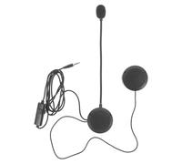 LAPYAPPE Wireless for Sponge Comfortable Padding Material Steel and Helmet Audio System with Microphone Realistic Sound, Supports Voice Gaming, Motorcycle Motorbike Riding