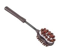 LAPYAPPE Wood and Abs Shoulder Massaging Tool with Deep Muscle Tissue for Home Use, Manual Knock Massager that Will Not Scratch the Skin, for Warm-ups and Relaxation