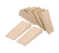 LAPYAPPE Wooden Axe Handle Wedges Hammer Handle Wedge for Outdoor Tools Prevents Accidents Triangle High Density Splitting Replacement Accessory 12pcs