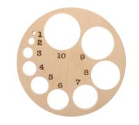 LAPYAPPE Wooden Cervical Dilations Board Fetal Position Tool for Childbirth Education Classes Teaching Aid for Midwifery and Reliable Visual Learning Model
