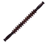 LAPYAPPE Wooden Massage Stick with Non-Skid Handle for Muscle Relaxation and Fascia Therapy, Synthetic Material Roller Designed for Athletes and Dancers, for Massage and Mobility Exercises
