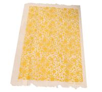 LAPYAPPE Yellow Ceramic Decals Underglaze Paper with Break Resistance and Convenient DIY Crafts Features Underglazes for Pottery and Suitable for Firing the Stove for Decorative