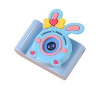 Lapyyne A16S HD Dual Lens 4000W Pixel Front Rear Dual Camera Without Memory Card Li-Ion Battery Children's Camera,Blue