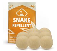 LAQDECDV Snake Repellent for Yard Powerful, Keep Snake Away Repellent for Outdoors, Snake Deterrent for Outdoors Pet Safe, Snake Repellant Outdoor and Home, Yard Snake Out Repellant Effectively- 8Pcs