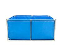 Lar PVC Pond for tic Farming, Foldable Water Sto Tank, Outdoor Fish Pond for Koi Bing, Pool with Structure for culture