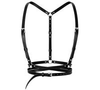 Lara Croft Costume, Fashion Accessories, 270 cm Length, Women's Punk Vest Belt, Adjustable Body Harness for Cosplay, Halloween and Music Festivals, Harness Women Belt, Lara Croft Accessories