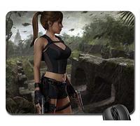 Lara Croft Mouse Pad, Mousepad (10.2 x 8.3 x 0.12 inches)