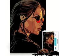 Lara Croft Tomb Raider 1000 Piece Jigsaw Puzzles for Teenagers Brain Think Snug Connection Real Challenge Christmas Idea (38x52cm)