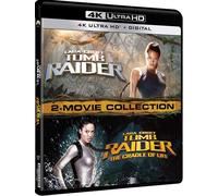 Tomb Raider 2-Movie Collection (4K UHD + Digital) [Blu-ray]